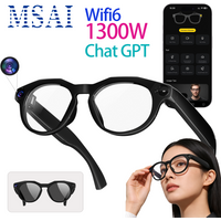 CY02 CY05 AI Translation Glasses 13MP 8MP WiFi6 Dual Band ENC Noise Reduction Stereo Speaker Audio Video Call Translation