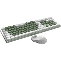 AUSDOM Hola111 Mechanical Keyboard 2.4G Wireless Gaming Esports Home Office Keyboard 111 Full Key TTC PBT Keycaps For Windows PC