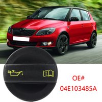 Tank Cap For Skoda Fabia Citigo Octavia Rapid Roomster Yeti Car Engine Oil Petrol Fuel Tank Filler Cap Cover 04E103485A