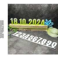 2026 New Arrival Numbers for Blocks Metal Cutting Dies for DIY Scrapbooking Card Making Stencils Embossing Craft Decoration