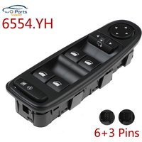 6554YH 6554.YH New Electric Power Window Regulator Master Switch for Citroen C4 Grand Picasso 2007-2014 Mirror Control Button