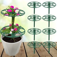 Durable S/M/L Bonsai Climbing Frame Stackable Plastic Climbing Vine Rack Multi-layer Plant Support Stand Gardening Supplies