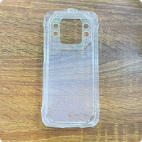 Soft Silicone Black Case For Blackview Rock 1 6.56"TPU Bumper Case For Blackview Rock1 Blackview Rock 1 Phone Back Cover