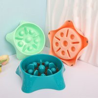 Dog Bowl Slow Feeder Anti-Choking Pet Food Dish Non-Slip Puzzle Eating Bowl For Dogs Puppy Prevent Bloat Healthy Feeding