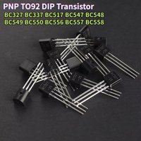 50-200pcs Assorted PNP TO92 DIP Transistor - BC327 BC337 BC517 BC547 BC548 BC549 BC550 BC556 BC557 BC558 Transistor transistors