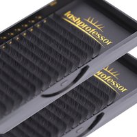 Lashprofessor 16rows Individual De Cils Lash Trays Wholesale Matte Black Volume Silk Eyelash Extensions Cashmere Lash Extension