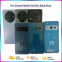 Battery Back Cover Rear Housing Case Replace Repair Spare Part Camera Lens For Xiaomi Redmi A3 23129RN51X