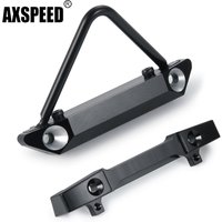 AXSPEED Aluminum Alloy Front Rear Bumper for Axial SCX24 90081 Deadbolt 1/24 RC Crawler Car Truck Upgrade Parts