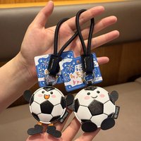Football Keychain - Creative and Cute Car Key Pendant, Bag Accessory, Small Gift
