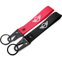 Car Keychain Neck Strap Lanyards Keyring Accessories For MINI One Cooper JCW Countryman Clubman Cabrio Paceman Coupe Roadster