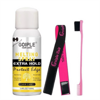 GOIPLE Wig Adhesive Glueless Lace Liquid Gel for Wigs Front Bonding Fast Dry Invisible Melting Spray for Toupee & Brush HairBand