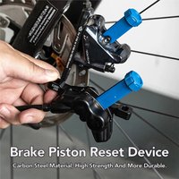 AliExpress NONE 2in1 Bicycle Brake Pad Spreader Tool Durable Steel Rotatable Bike Oil Disc Piston Reset Hydraulic Brake Caliper Piston Extension