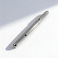 Cheap Sale 2026 Silver Steel Mbs Gel Pen To School M B0.7 Nib Retro Classic Metal Fountain Pen Premium Iridium Tip Cute Things