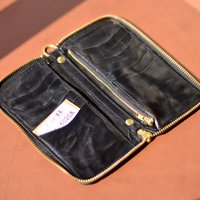 AETOO Original handmade leather wallet men's short horizontal soft leather zipper vintage youth Japanese and Korean personality