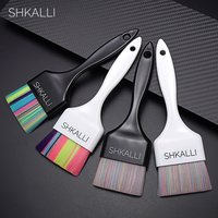 SHKALLI balayage brush set Colourful soft brushes Paste dyeing bowl Tool set for lightening hair