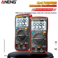 Digital Multimeter Transistor ANENG AN8009 Testers Capacitor True-RMS Tester Automotive Electrical Capacitance Meter Temp Diode