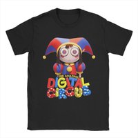 The Amazing Digital Circus 100 Cotton T Shirt for Couple Beach Vintage T-Shirts O Neck Hip Hop Tees Printed Tops