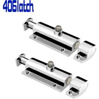 Xinte MS406 automatic spring bolt zinc alloy door lock button type wardrobe door bolt switch cabinet open bolt