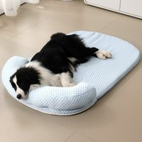 Pet Ice Cooling Mat Breathable Gel Self-Cooling Pad Washable Waterproof Dog Cat Bed for Small Medium Large Summer Cooling