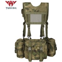YAKEDA MOLLE system bellyband vest waterproof, wear-resistant, tear resistant, expandable and detachable