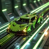 Technical Racing Sport Car 1:14 42115 Model Building Blocks City Mechanical Speed Vehicle Supercar Brick Toys Kid Adult Gift