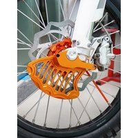 CNC Front Brake Disc Guard Cover For KTM EXC 300 2015 EXC XCW XCFW 530 500 450 400 350 300 250 200 150 125 SX XC MXC 2003-2014