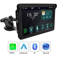 7-inch touch screen car DVD player car navigation system car radio MP5 stereo IPS screen Bluetooth mirror link Type-C universal