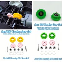 For Tamiya 3.5:1 Ratio Speed Gear Set Pinion & Spur Gear for MS MA S2 VS Chassis 4WD RC Car Upgraded Parts