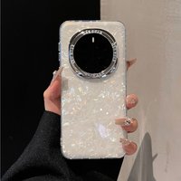 For Honor Magic8 Magic 7 8 Pro 6 Luxury Glitter Shell Pattern Phone Case, Bling All-inclusive Shockproof Protective Back Cover