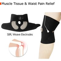 Conductive Knee Sleeve Relieve Knee Pain for Joint Pain Relief Arthritis and Injury Recovery use with TENS unit
