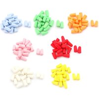 20PCS/10Pairs Travel Sleep Noise Prevention Earplugs Noise Reduction Travel Sleeping Soft Tapered Foam Ear Plugs