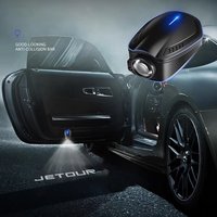 Car Charging Welcome Lighting Auto Accessories Neon Led Projector Light for JETOUR X70X90 PLUS X70 X70 X95 Auto Accessories