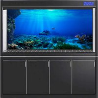 Fish Tank Background Decorative Painting Plants HD Aquarium Landscape Sticker Ocean Sea Plants Backdrop Decor