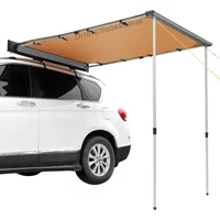 Car Side Canopy, Car Side Tent, 3-5 Person Outdoor Camping Shade, Self Driving Tour Vehicle Equipment, Canopy Tent