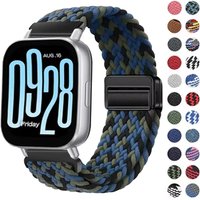 Braided Magnetic Strap for Redmi Watch 5 Active Nylon Replacement Band for Redmi Watch 5 Lite Bracelet Accessories 22mm 20mm