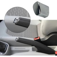 Chrome Handbrake Button Cover Silver Trim Cap for VW Polo Cross 6RD711333A Car Interior Hand Brake Accessories