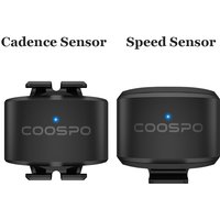CooSpo Bicycle Sensor Cadence Speed For Garmin Dual Bluetooth 5.0 ANT+ Cycling For Wahoo Bike Computer Power