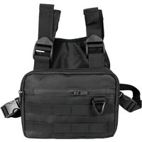 Hip-hop Streetwear Chest Rig Bag Unisex Chest Bag Sport Storage Vest Backpacks Multi-functional Waist Bag With Triangular Buckle
