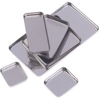 5/10pcs Empty Eyeshadow Tin Pans Makeup Palettes Empty Square Palette Iron Cases Pans For Powder