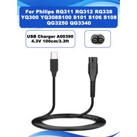 4.3V USB Type-C Charger A00390 Cable For Philips OneBlade QP2520/21/23/72/10/11/33/3340 MG3740 RQ310 320 330 338 350 Shaver
