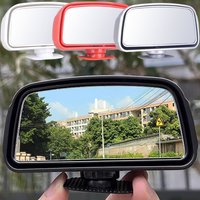 Universal Car Accessories Car 360 Degree Mirror Auxiliary Rear View Mirror Adjustable Wide Angle Side Rear Mirror Blind Spot