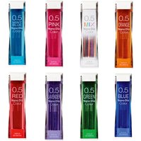 Uni Nano Dia 0.5-202NDC Colored Mechanical Pencil Leads Refills 0.5mm Writing Supplies Student Art Sketch Drawing Stationery