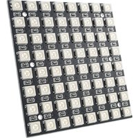 WS2812 LED Module 5050 RGB Full Color Driver Development Board 64bit Beads 8x8 5V