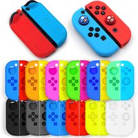 Switch JoyCon Case Silicone Protective Case Compatible Switch/Switch OLED JoyCon Controller Drop Protection Holder Case