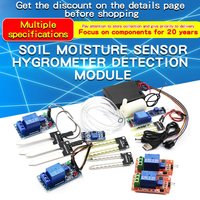 1PCS Soil Moisture Sensor Module/Soil Humidity Digital Display Relay Control Module Automatic Watering For Arduino