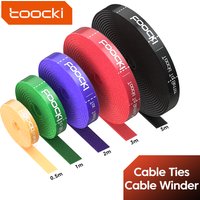 Toocki Cable Organizer Cable Management Tearable Organizador Cables Winder Ties Phone Accessories Wire Cord Organizer And Cables
