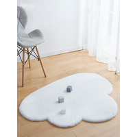 1-strom-Heimdekoration, Nachahmung von Kaninchenhaaren, Wolke, verdickter weicher Teppich, Bodenmatte, Kinderteppich, Wohnzimmer, sein