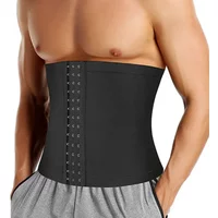 Men Waist Control Girdle Shapewear Corset Sweat Tummy Workout Sauna Thermo Abdomen Fat Men Gym Slimming Trainer Burning Belt