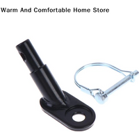 【SE】Steel Bicycle Trailer Hitch Mount Adapter High Quality Replacement Axle Bike Cycling Rear Carrier Mount Bike