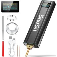 Seesii Battery Spot Welder Upgraded Handheld Mini Portable Spot Welder for 18650 Battery Welding Kit Auto and Manual Mode